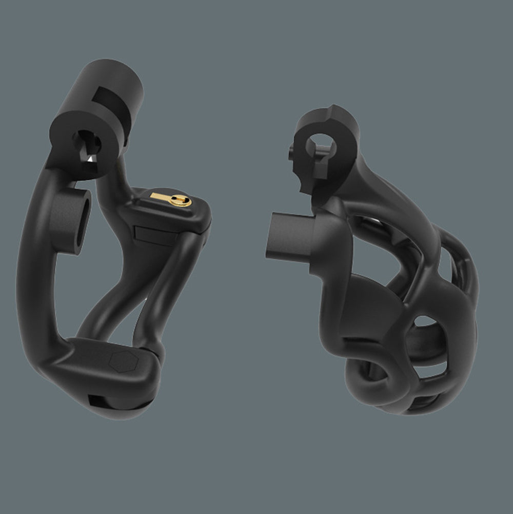Double Lock Design Male Chastity Device