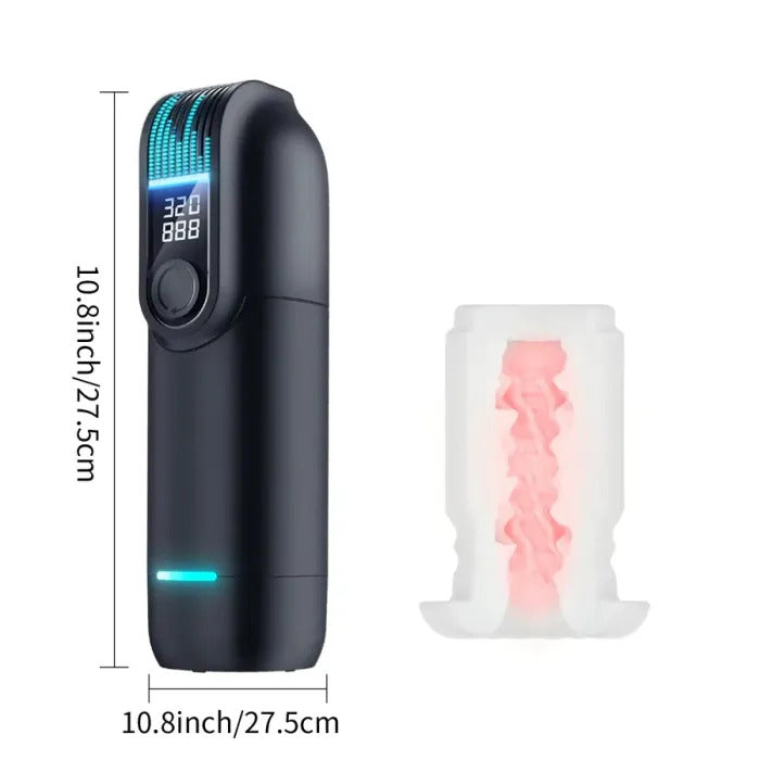LETEN Intelligent Auto Stroker Dual Heating 9 Voice and Scene