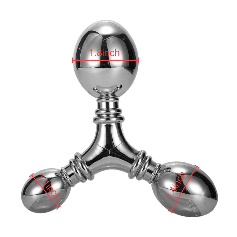 Metal Trinity Anal Plug Set Adult Toy