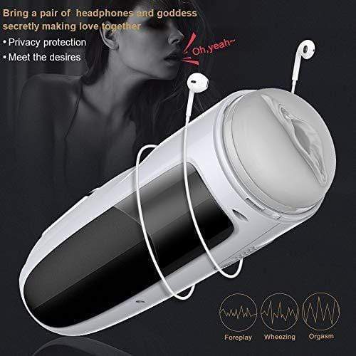 10 Powerful Telescoping&Rotating Automatic Masturbation Cup