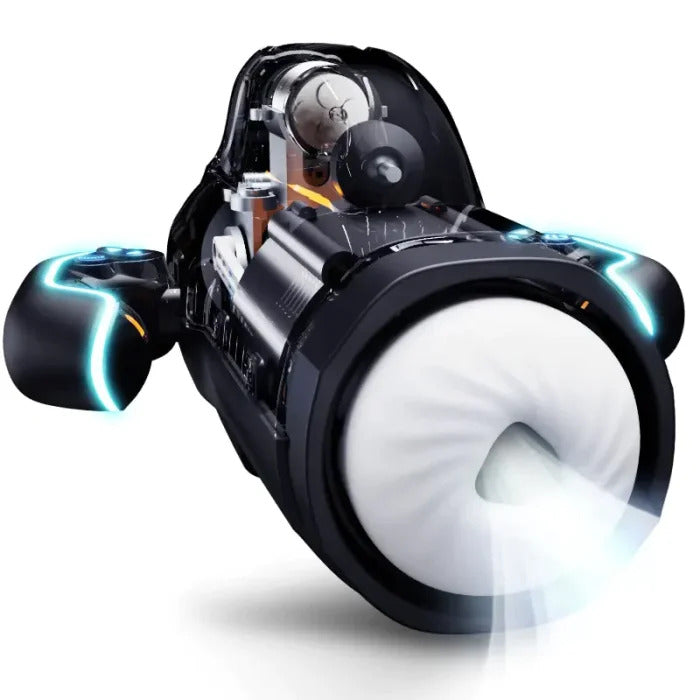 High-end Stroker 10 Sucking Thrusting 5 Speeds Heating Masturbator
