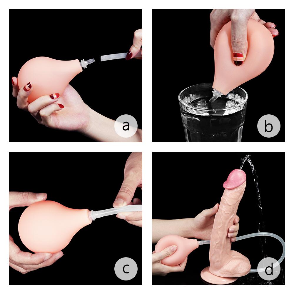 LOVETOY 11 Inch Realistic Ejaculating Squirting Dildo