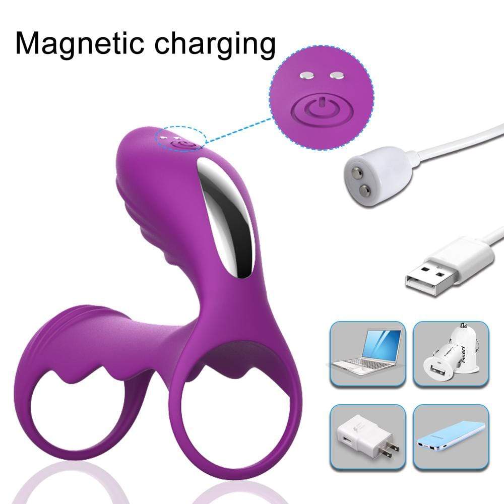 Vibrating penis Ring Sex Toy for Couples