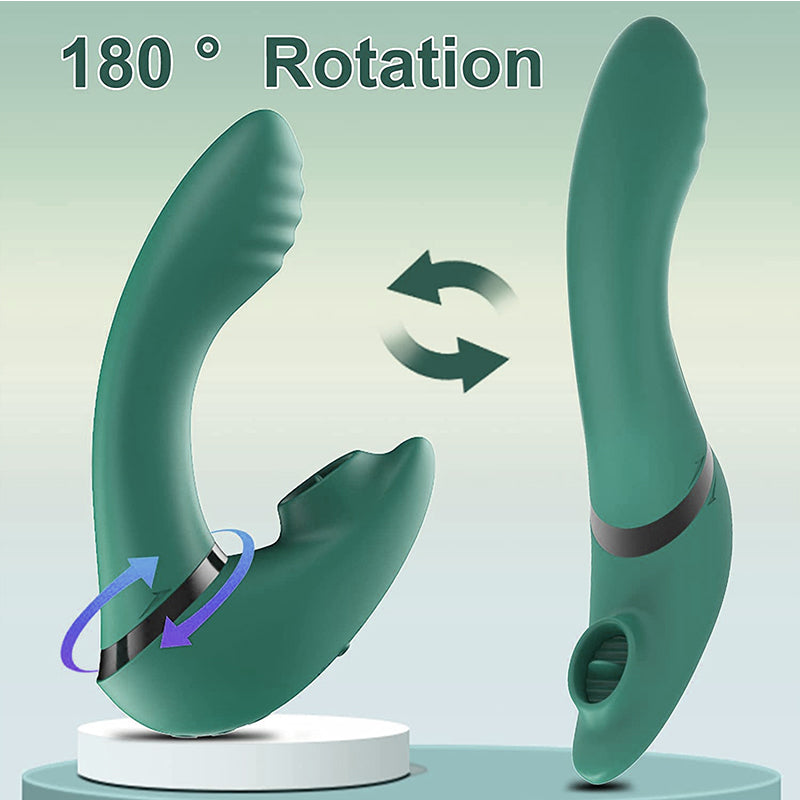 3 in 1 Clitoral Suction 7 Vibration Modes G-Spot Vagina Stimulator