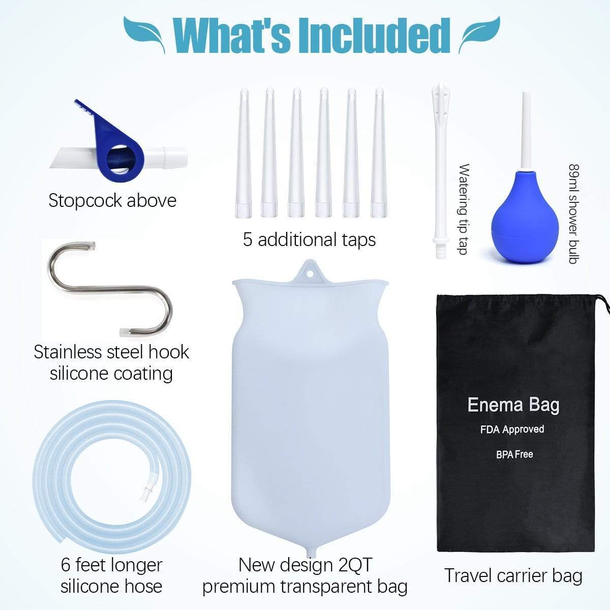 Premium Enema Set (2 Liters)