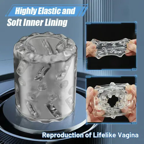 Dogo - Camera Shape 3 IN1 Detachable Multifunctional Masturbator Male Sex Toy