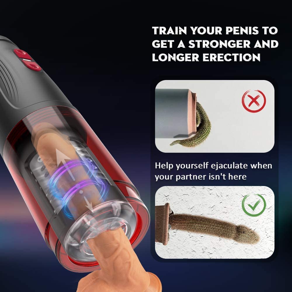 Sexoralab 10 Thrusting Masturbator with 3D Textured Vagina