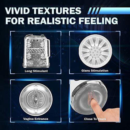 Warriors Series Thrusting Swirling Automatic Masturbator