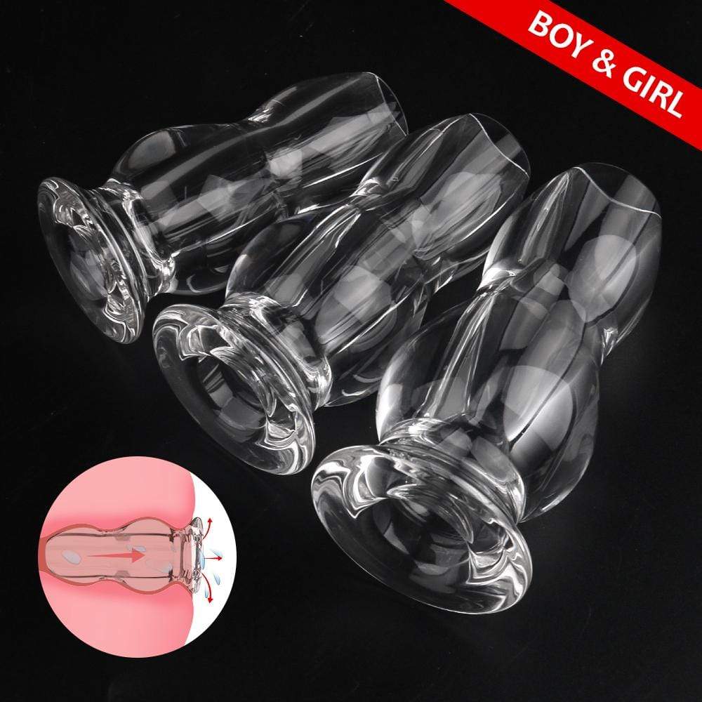 3PCs Transparent Anal Toys
