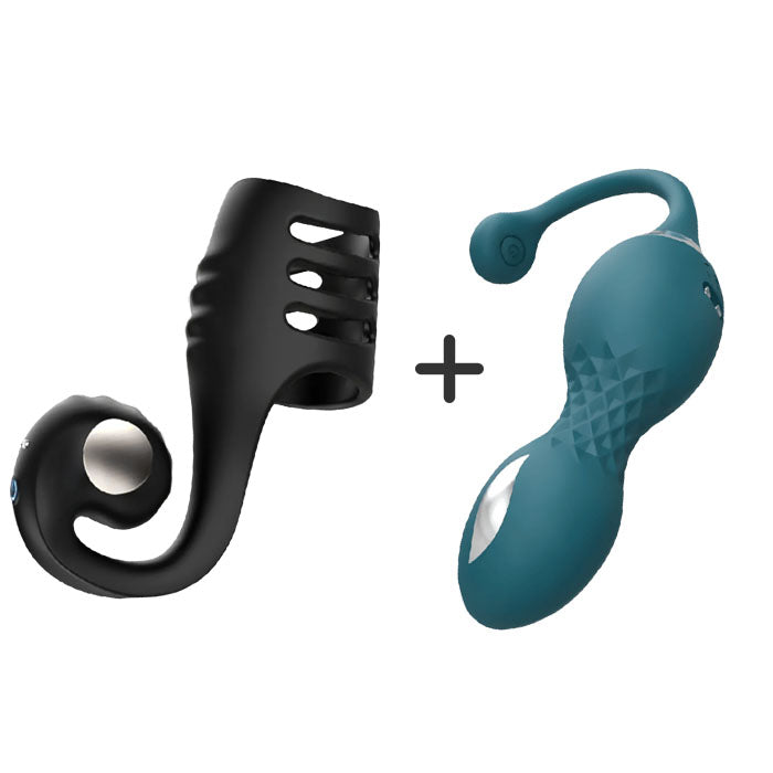 Sexoralab™Dual Motor 10 Modes Multi-Purpose Snail Male Penis Exerciser