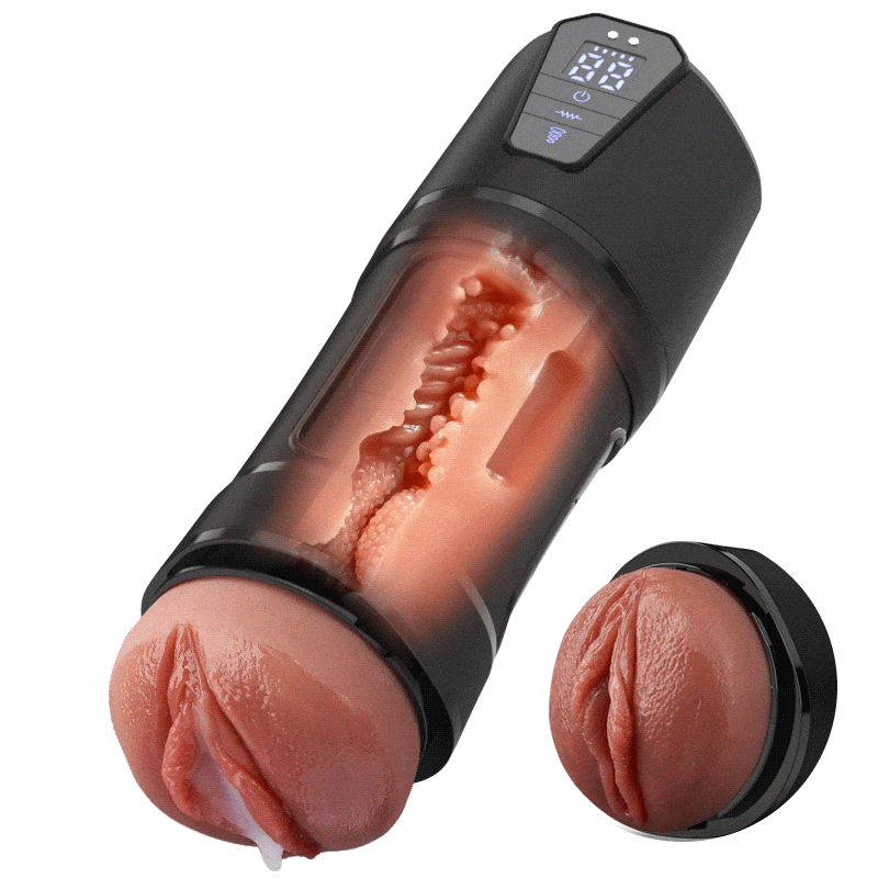 Challenger - 10 Vibrations, 5 Suctions, Ultra-Realistic Vagina, Simulated Masturbator, Star-starring identical mold production [free of tax]【❤️Discreet Shipping】