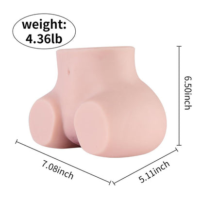 7.08'' Dual Holes Charming Chubby Buttock