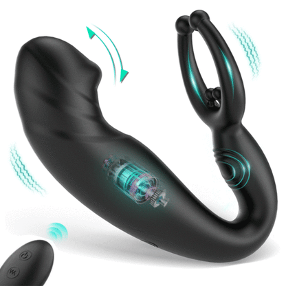 Buyging™ Bead Massage P-spot 9 Vibrating Prostate Massager with Remote Control