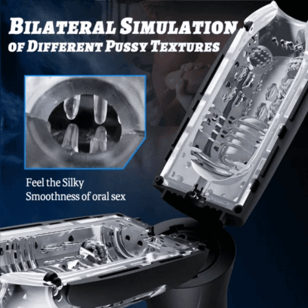 ROGUE - Pressure Plate Removable Blow Job Deep Squeeze 5 Sucking Handheld Masturbator