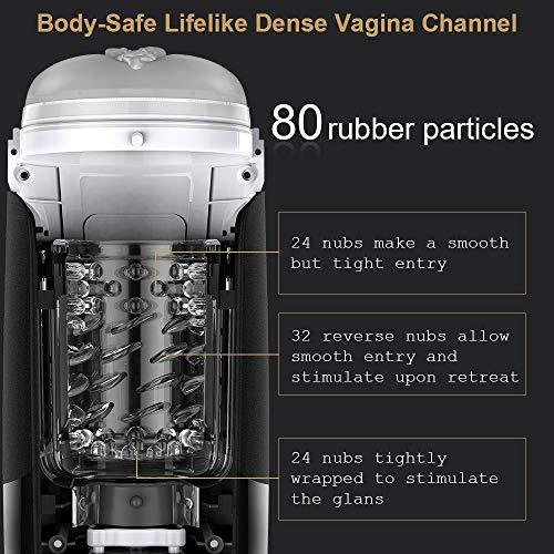10 Powerful Telescoping&Rotating Automatic Masturbation Cup