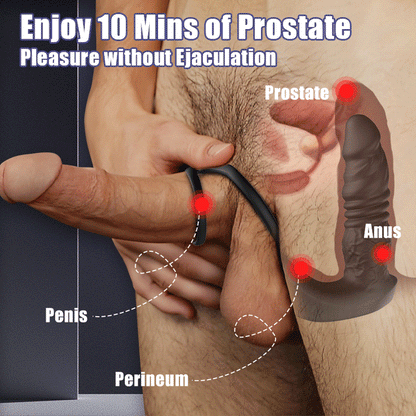 Buyging™ Bluetooth Remote Control 9 Thrusting Vibrating Prostate Massager
