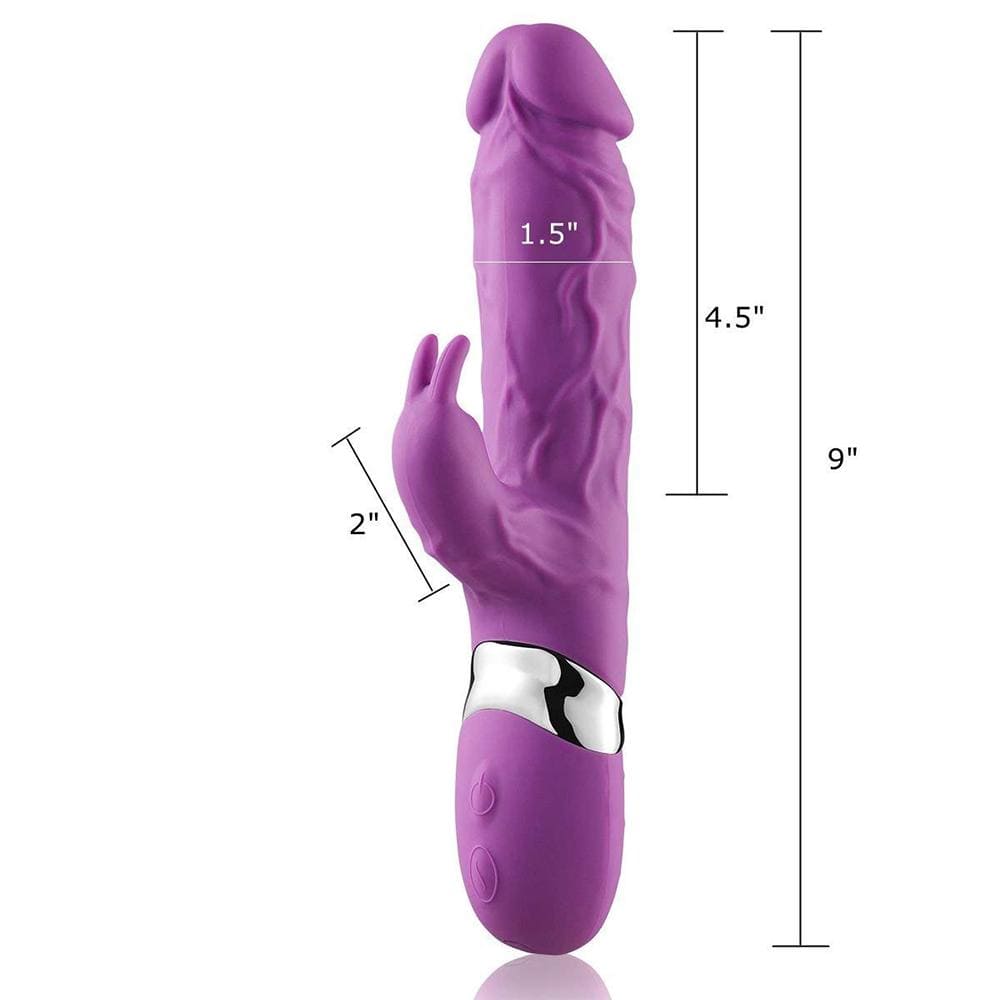 Dual Heads Rabbit Vibrator