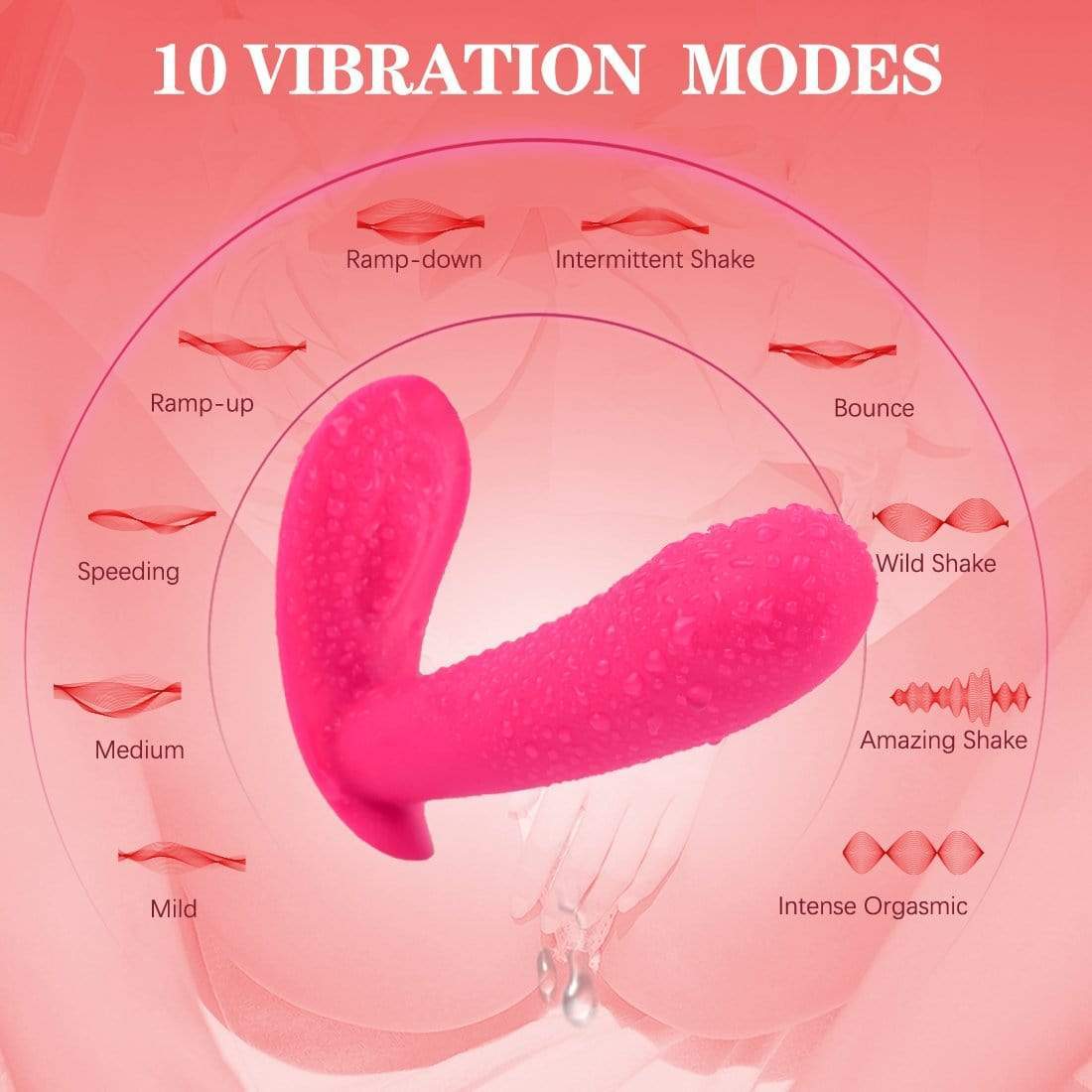 Wearable Butterfly Vibrator