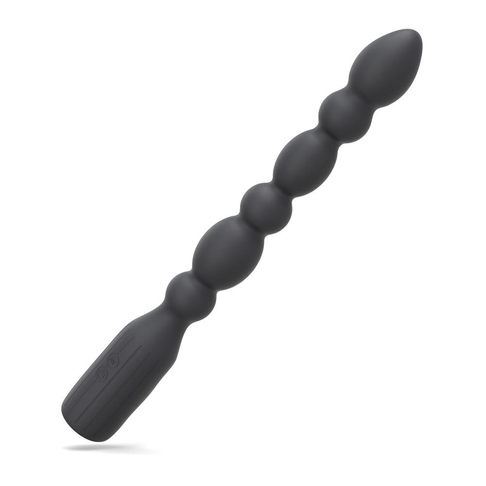 10 Vibration Different Beads Plug Manual Anal Vibrator