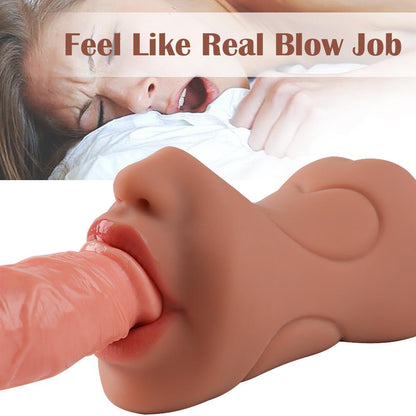 Sexoralab™ Face Designed Pocket Pussy | Realistic Masturbator