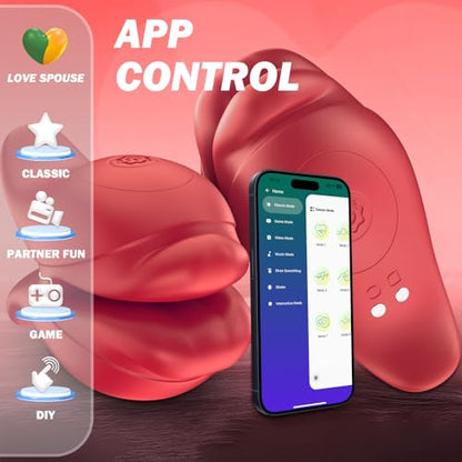 Sexoralab™ APP Nipple Toys Vibrator for Women BDSM
