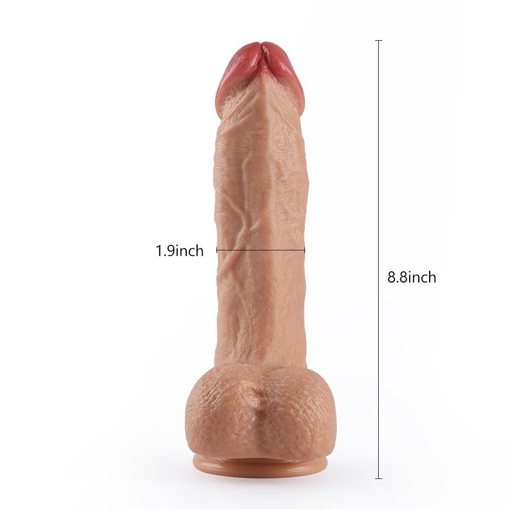 Remote Control 20-Frequency Rotating Vibrating Dildo