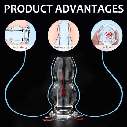 Transparent Anal Toy