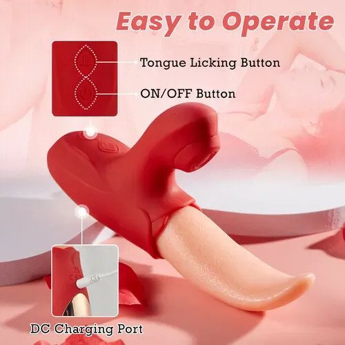 T-Lure 2 IN 1 Upgraded Flapping Tongue G-spot Vibrator