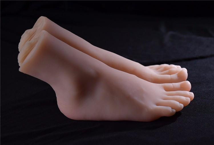 Realistic Silicone Feet with Vaginas