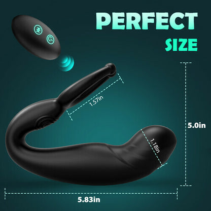 Buyging™ Bead Massage P-spot 9 Vibrating Prostate Massager with Remote Control