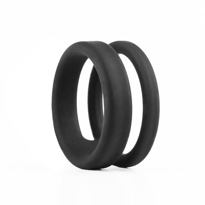 S-HANDE Silicone Dual Penis Ring Erection Enhancing Sex Toy for Man or Couples Play