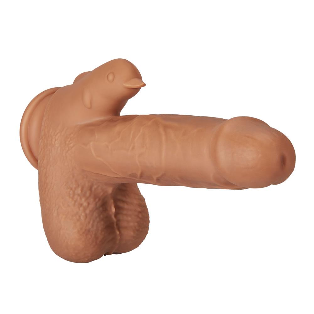 Clitoral stimulation Thrusting Didlo Heating Vibrator
