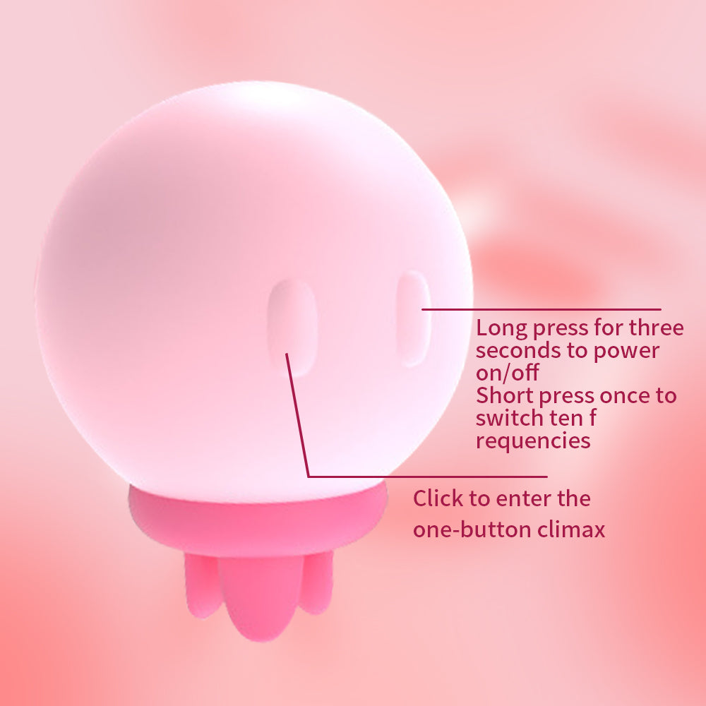 Female Clitoral Sucker Jellyfish Rechargeable Vibrator Masturbation Sucking Massager Adult Sex Toys for Women Breast Clitoris