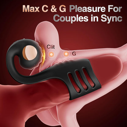 Sexoralab™Dual Motor 10 Modes Multi-Purpose Snail Male Penis Exerciser