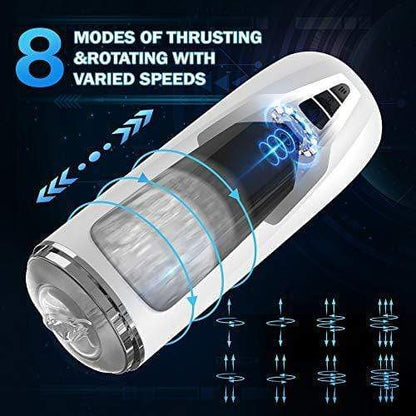 Warriors Series Thrusting Swirling Automatic Masturbator