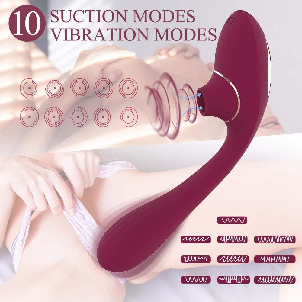 TINA Clit Sucking G Spot Vibrator