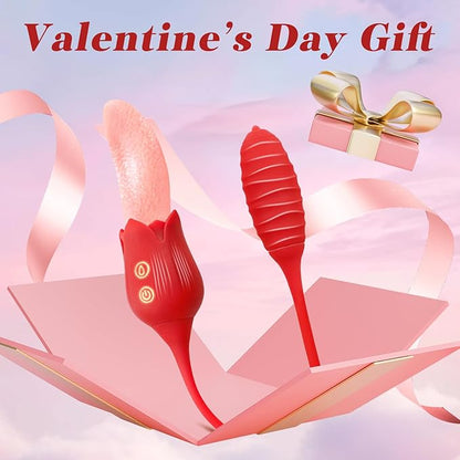 Sexoralab™G-spot Tongue Vibrator With 10 Licking Biting & Vibrating Modes