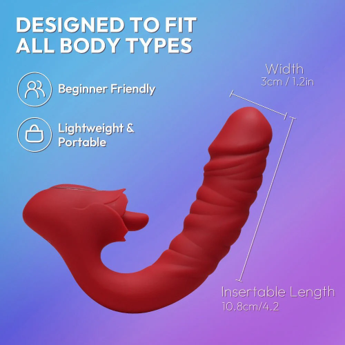 10 Intensities Ultimate G-Spot & Clitoral Delight G Spot Vibrator