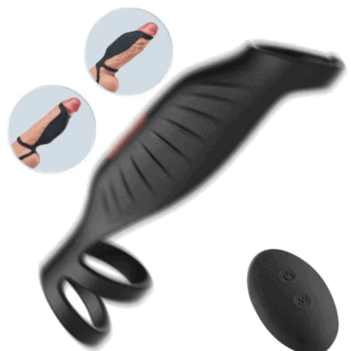 [BIG SALE] SemenSentry - 9 Vibrating Efficient Cock Ring