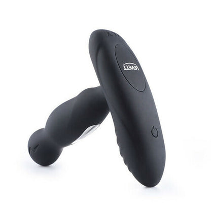 LEVETT E-Stim 360° Rotation 16 Vibrating Prostate Massager with Remote Control