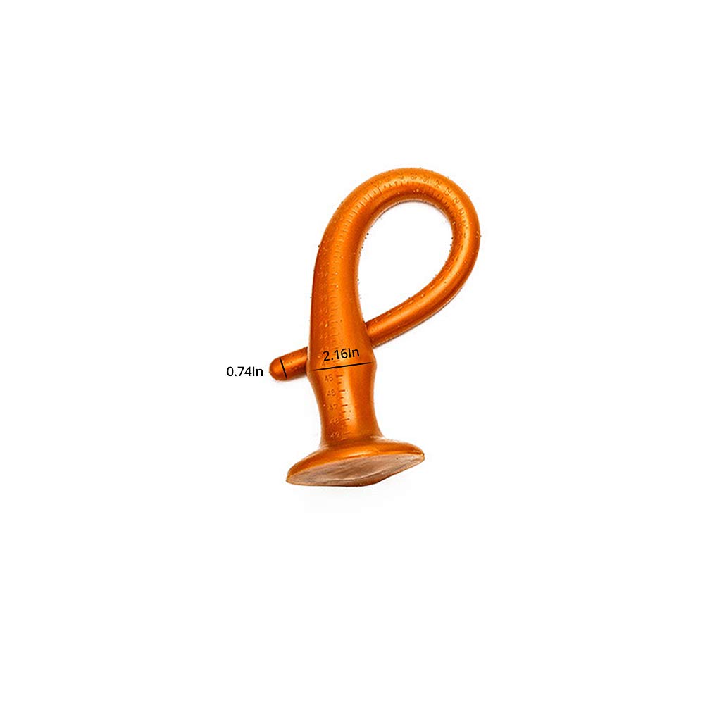 Super Long Anal Plug Dildo Flexible Liquid Silicone Butt Plug