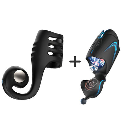 Sexoralab™Dual Motor 10 Modes Multi-Purpose Snail Male Penis Exerciser