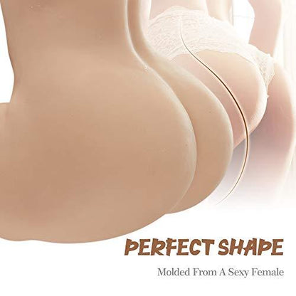 9.4'' Sex Experts Double Labia Realistic Male Masturbator