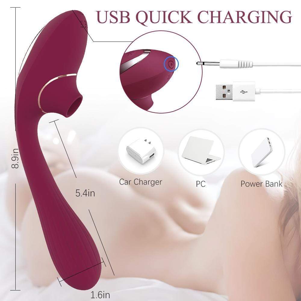 TINA Clit Sucking G Spot Vibrator