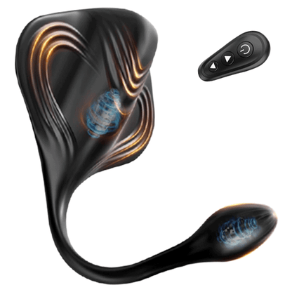 Buyging™ Dual Motor 9+9 Vibrator Anal Dildo Beads Prostate Massager & Penis Training Sit Ride Perineum Clitoral Stimulator