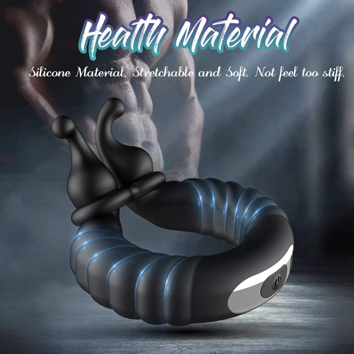 Perineum Massager | Vibrating Dual Penis Ring