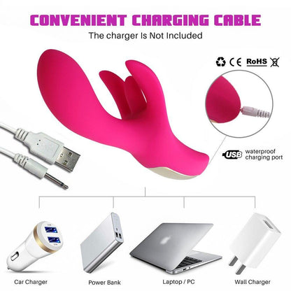 12+8 Vibration G Spot Vibrator Labia Clitoris Stimulate Bullet Dildo Adult Couples Sexshop Erotic Vibrador Sex Toys For Women