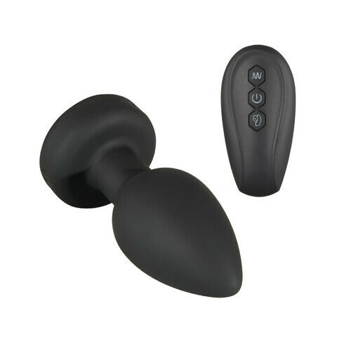 Buyging™ Remote Control Vibrating Training Anal Plug with Flashing Light Base