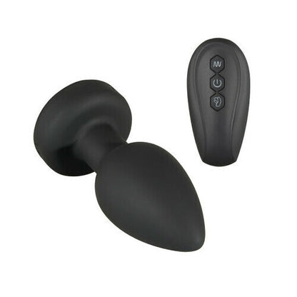 Buyging™ Remote Control Vibrating Training Anal Plug with Flashing Light Base