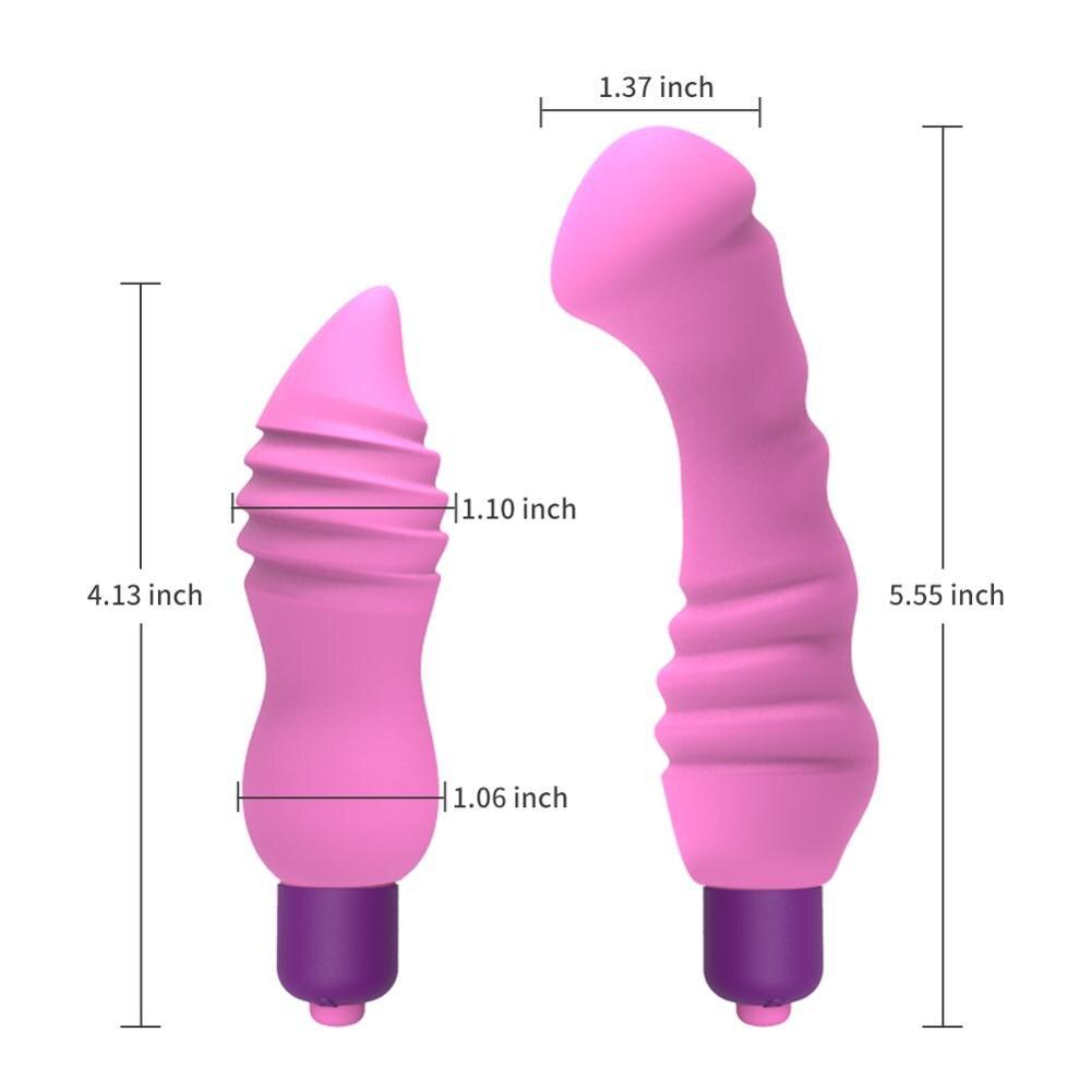 16 Speeds Bullet Vibrators For Women With Silicone Cover Finger G-Spot Clitoris Stimulator Vibrating Sex Toys Female Masturbator